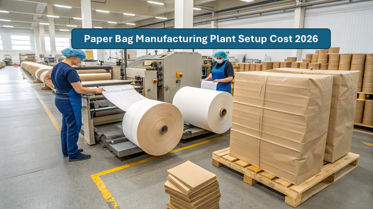 Paper Bag Manufacturing Plant Cost 2026: Detailed Project Report & Profit Analysis