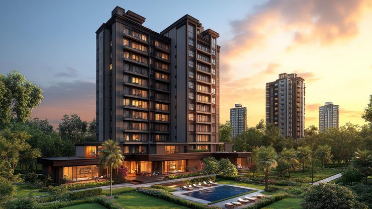 Unlock Luxury Living: Modern 2-4 BHK at Shilp Project in GIFT City