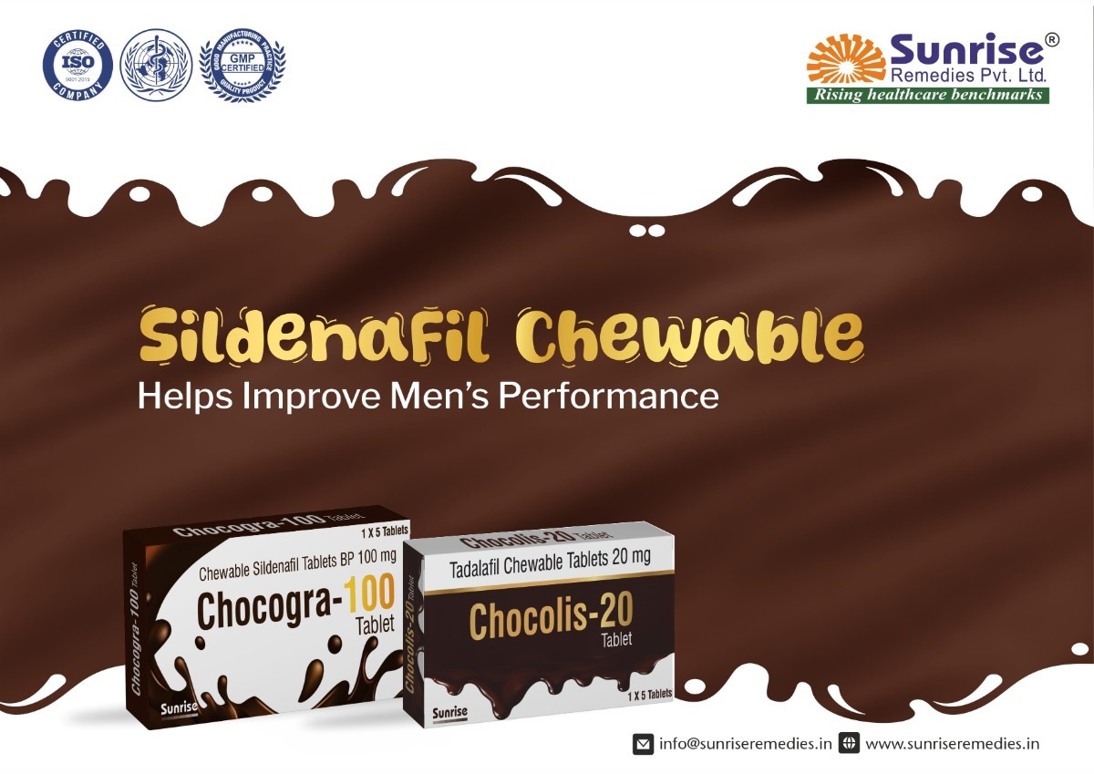 Sildenafil Chewable Helps Improve Men’s Performance