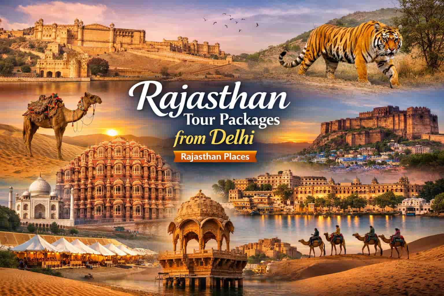 Rajasthan Tour Packages from Delhi: A Practical Way to Explore Royal India