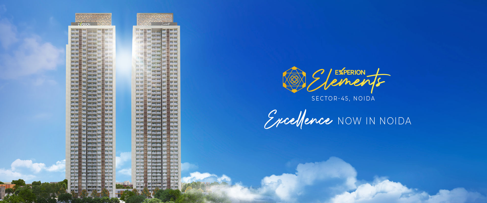 Experion Elements Sector 45 Noida | Luxury 3 & 4 BHK Apartments | PropertyInvestmentInNoida