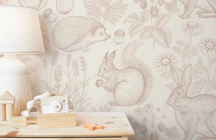 Calm Spaces Made Easy: Neutral Wallpaper for Bedrooms and Playrooms