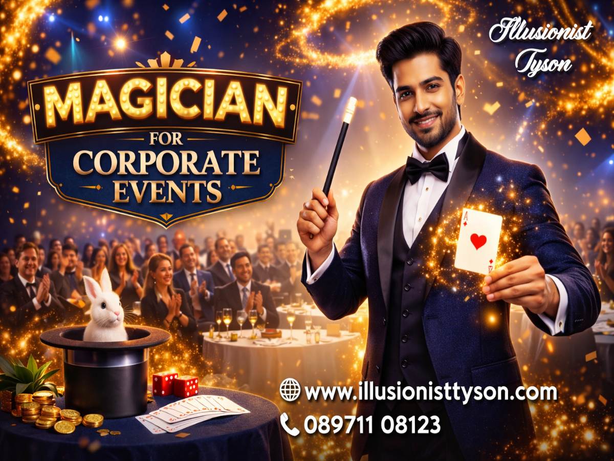 Magician for Corporate Events: A Complete Guide to Make Your Event Amazing
