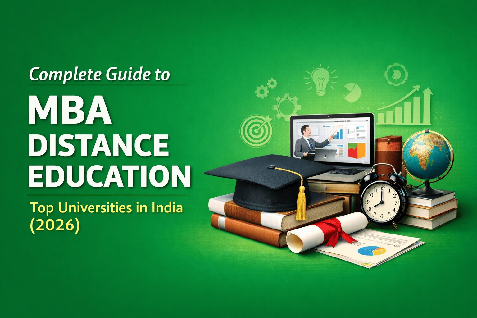 MBA Distance Education in India 2026: Top Universities, Fees, Admission & Career Guide