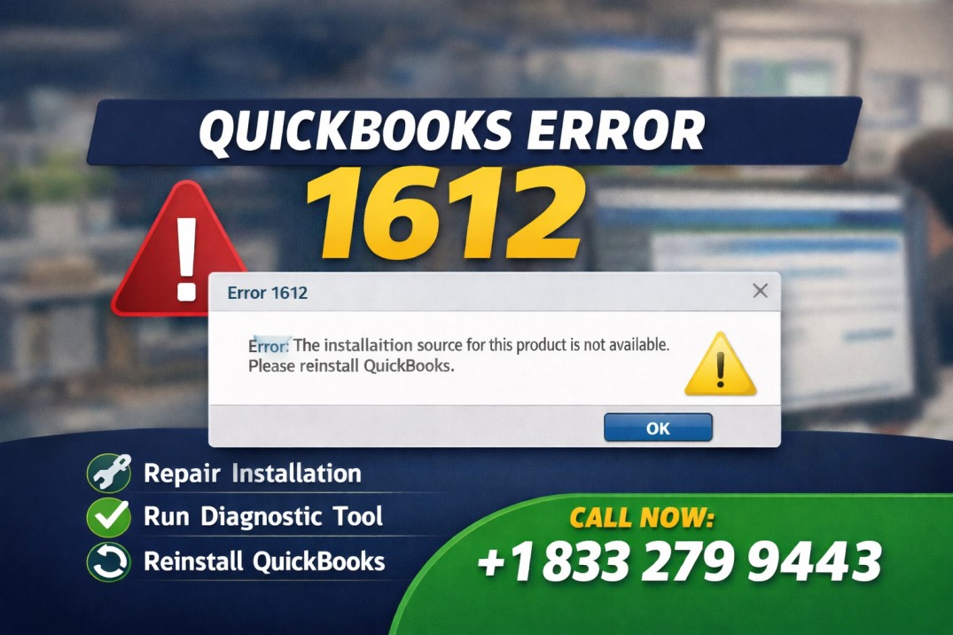 Why Businesses Struggle With QuickBooks Error 1612