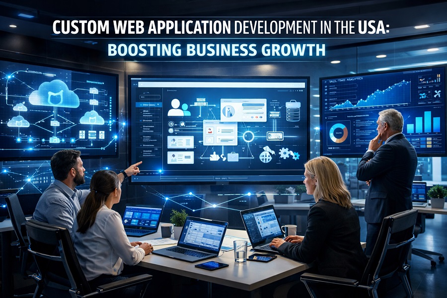 Custom Web Application Development in the USA: Boosting Business Growth