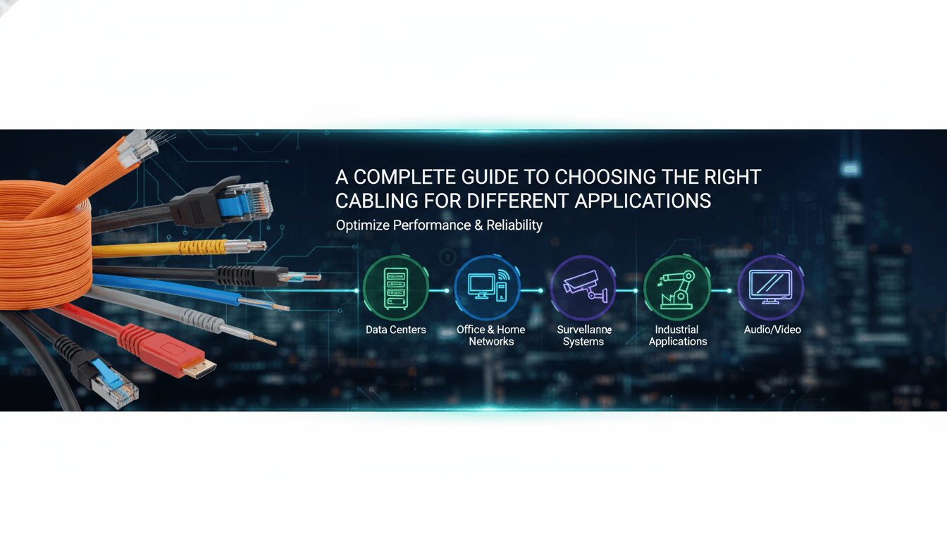 A Complete Guide to Choosing the Right Cabling for Different Applications