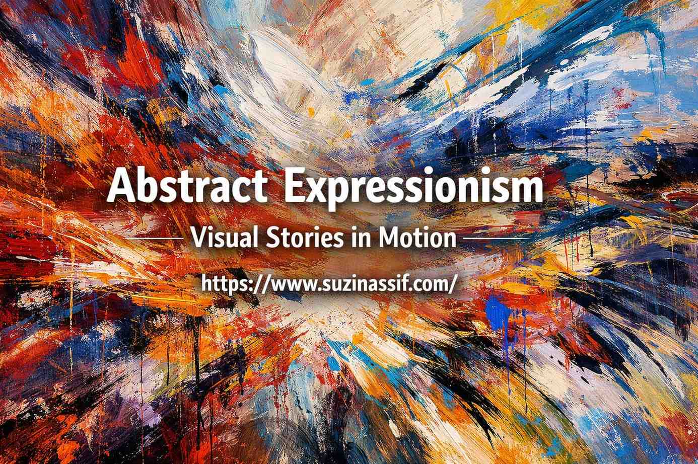 Abstract Expressionism by Suzinassif | Visual Stories in Motion