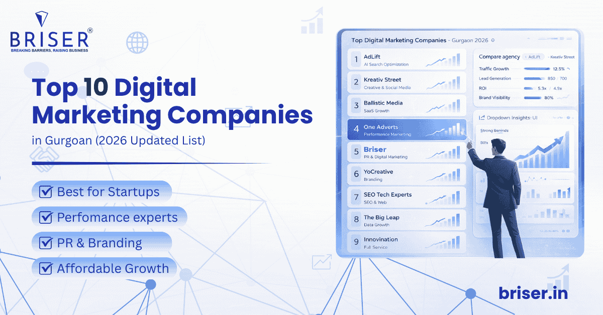 Top 10 Digital Marketing Companies in Gurgaon (2026 Updated List)