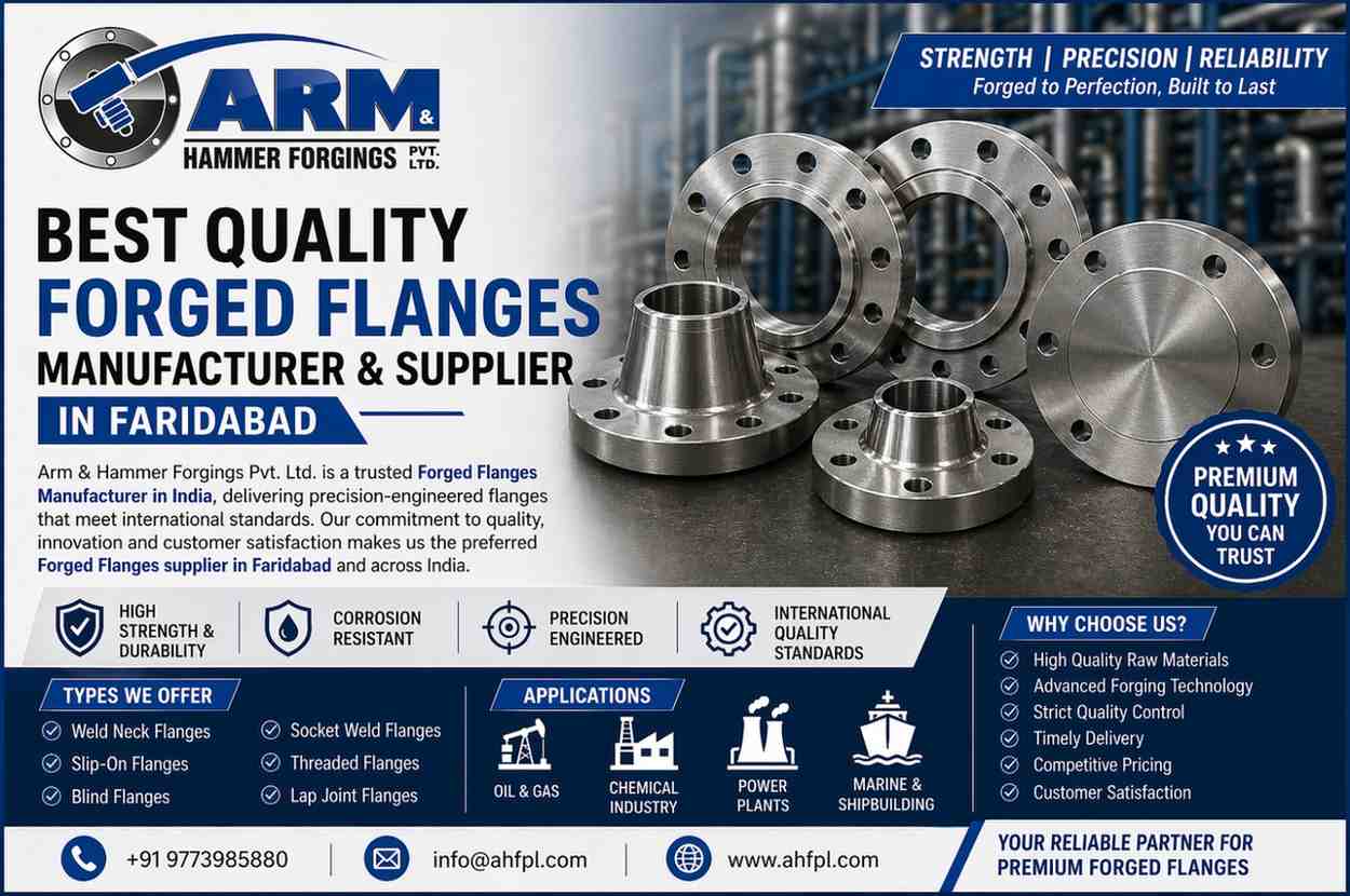 Best Quality Forged Flanges Manufacturer and Supplier in Faridabad