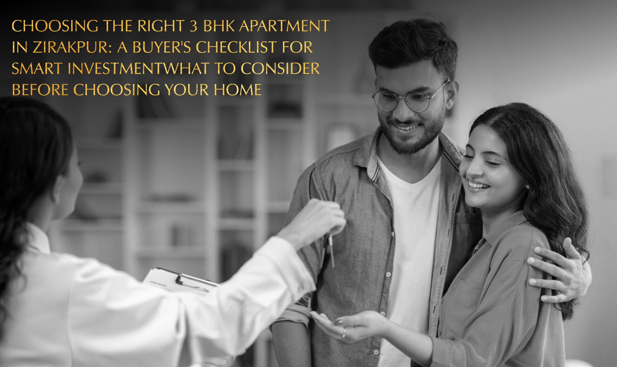 Choosing the Right 3 BHK Apartment in Zirakpur: A Buyer’s Checklist for Smart Investment