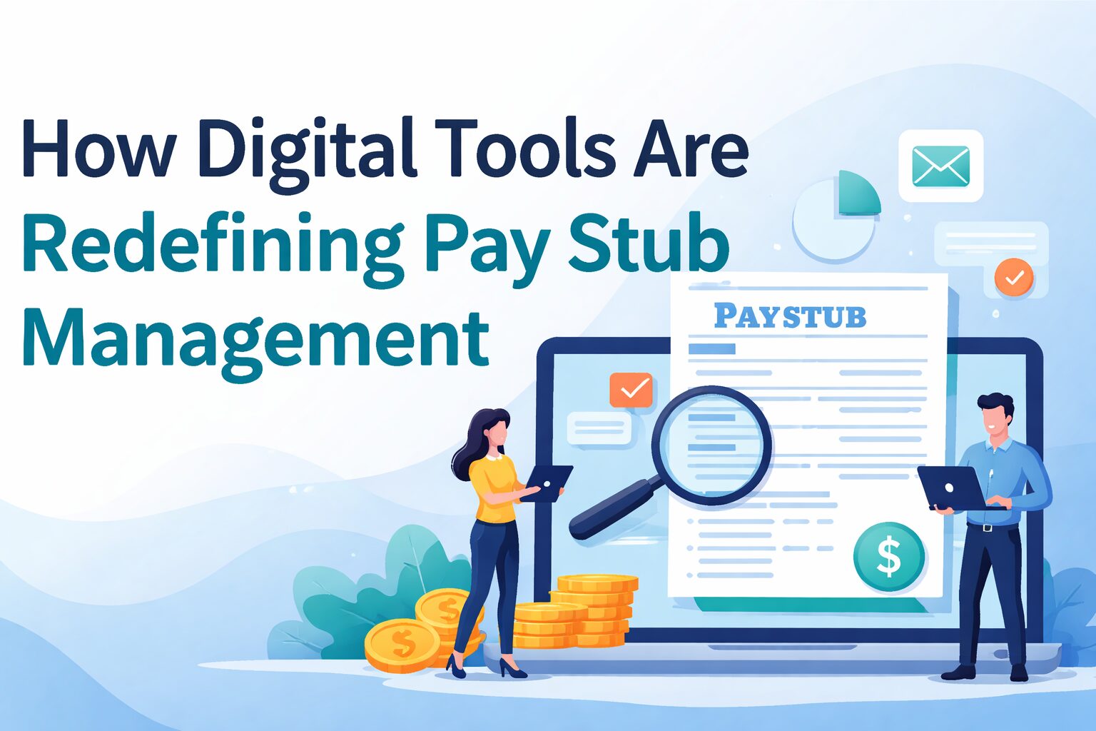 How Digital Tools Are Redefining Pay Stub Management