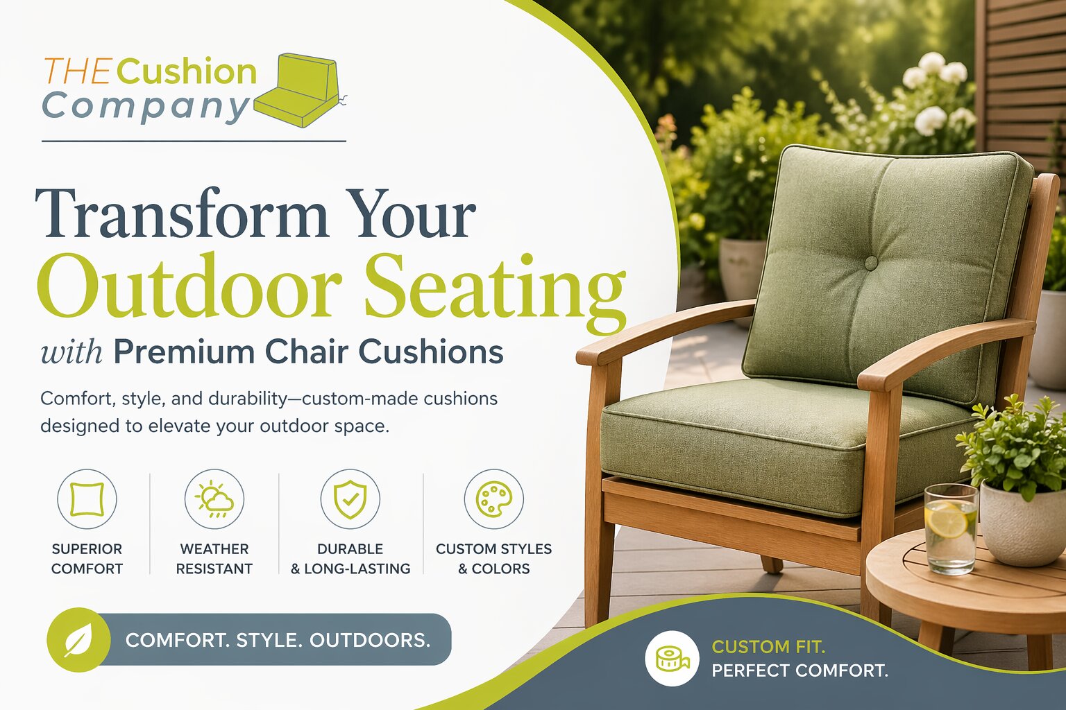 Transform Your Outdoor Seating with Premium Chair Cushions