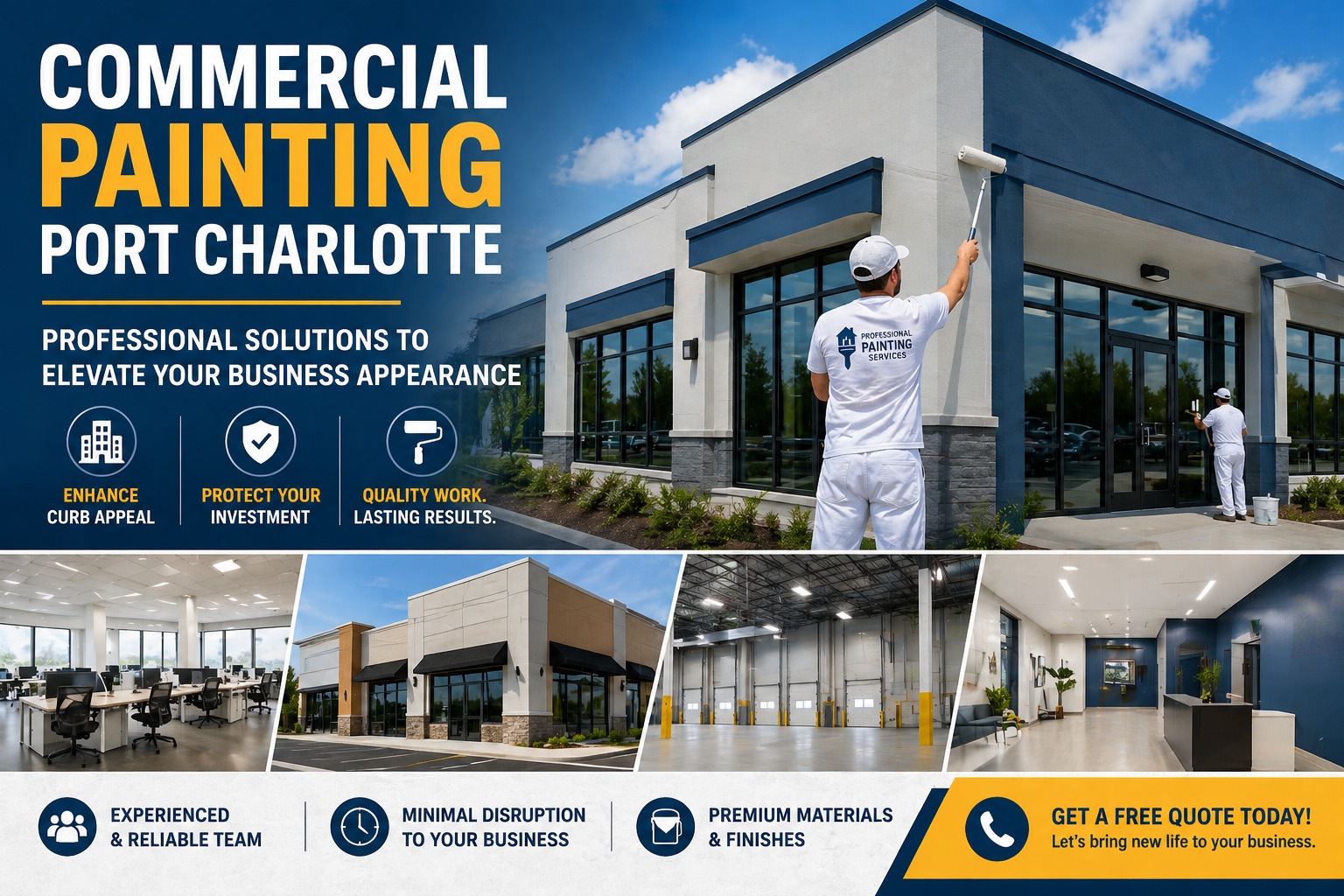 Commercial Painting Port Charlotte: Reliable Painting Services for Businesses That Want to Stand Out