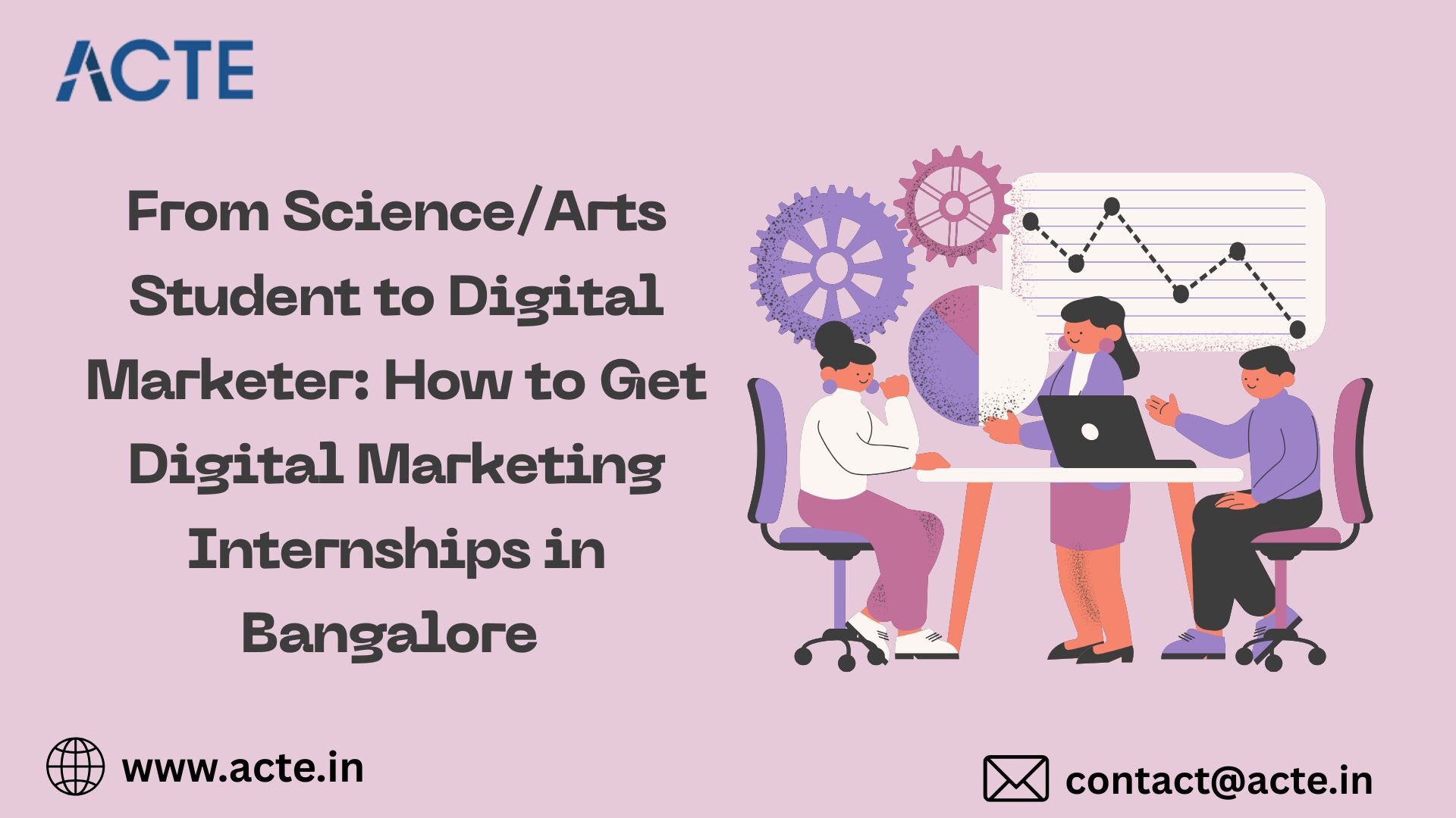 Your Path from Science/Arts Student to Digital Marketing Intern in Bangalore