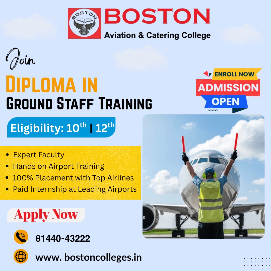 Launch Your Aviation Career with the Best Ground Staff Course in Madurai