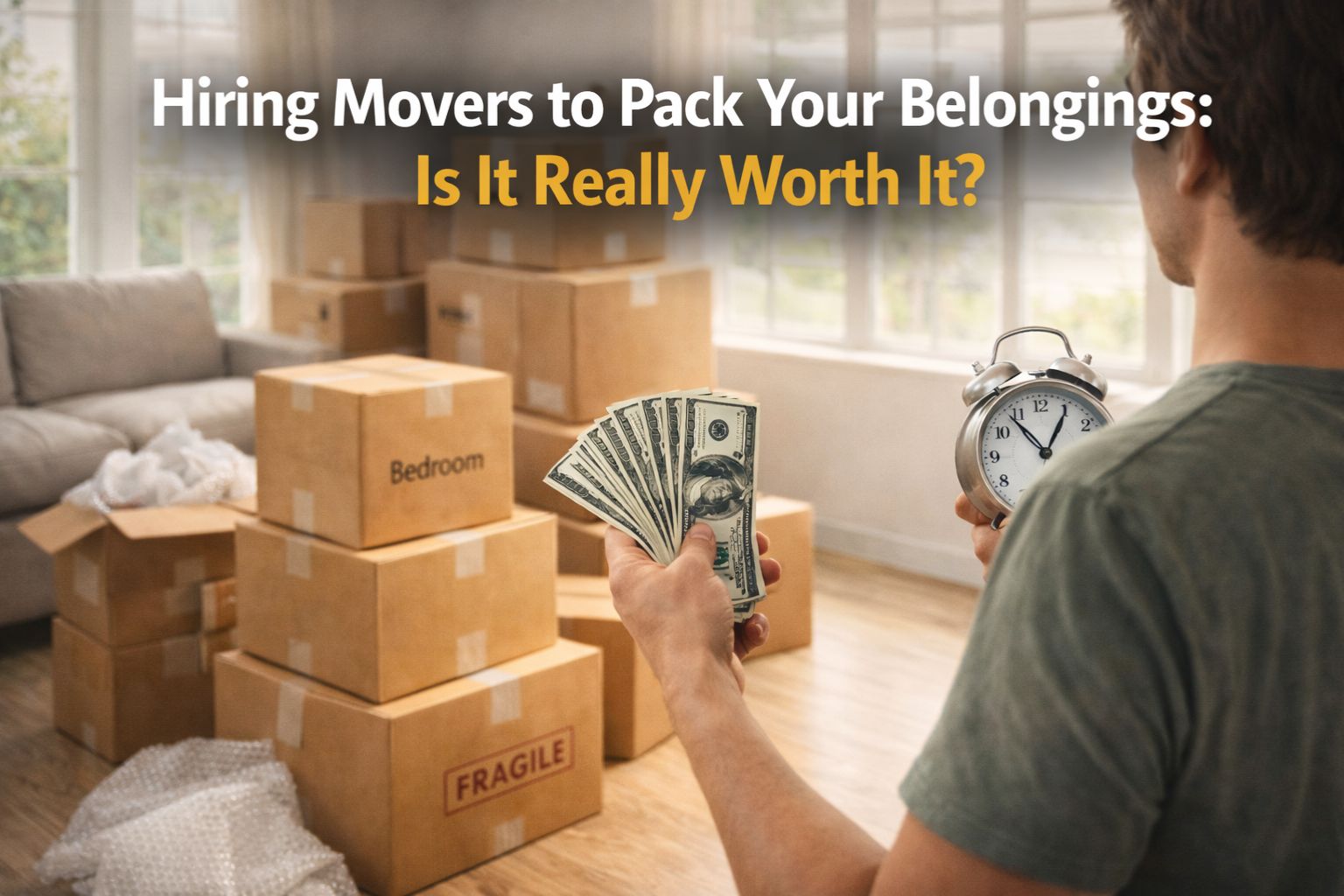 Hiring Movers to Pack Your Belongings: Is It Really Worth It?