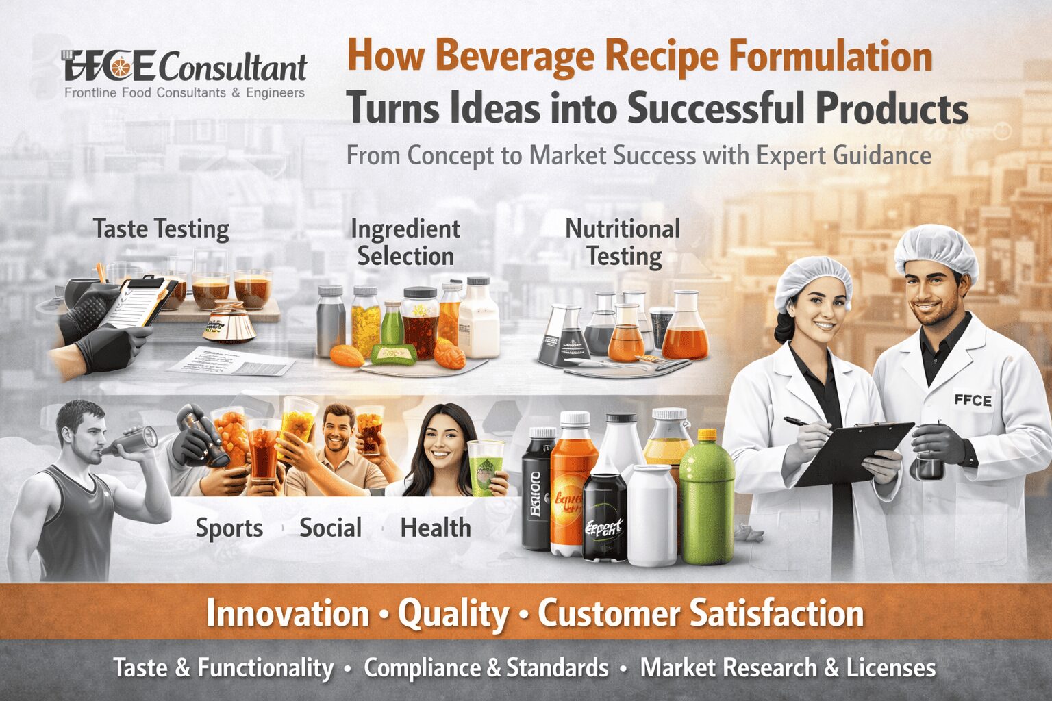 Beverage Recipe Formulation | Expert Consultant FFCE