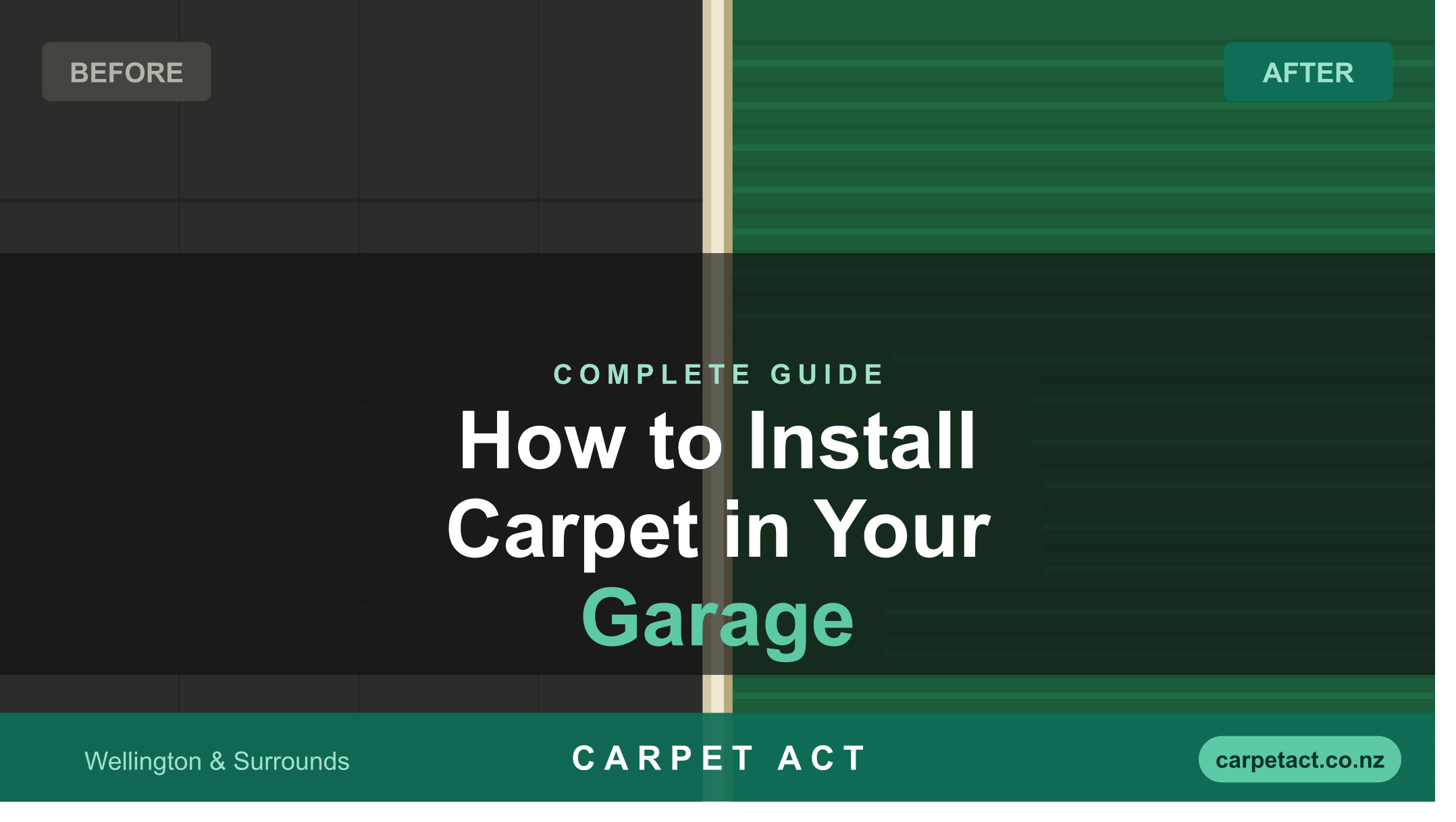 How to Install Carpet in Your Garage: A Complete Guide for Wellington Homeowners