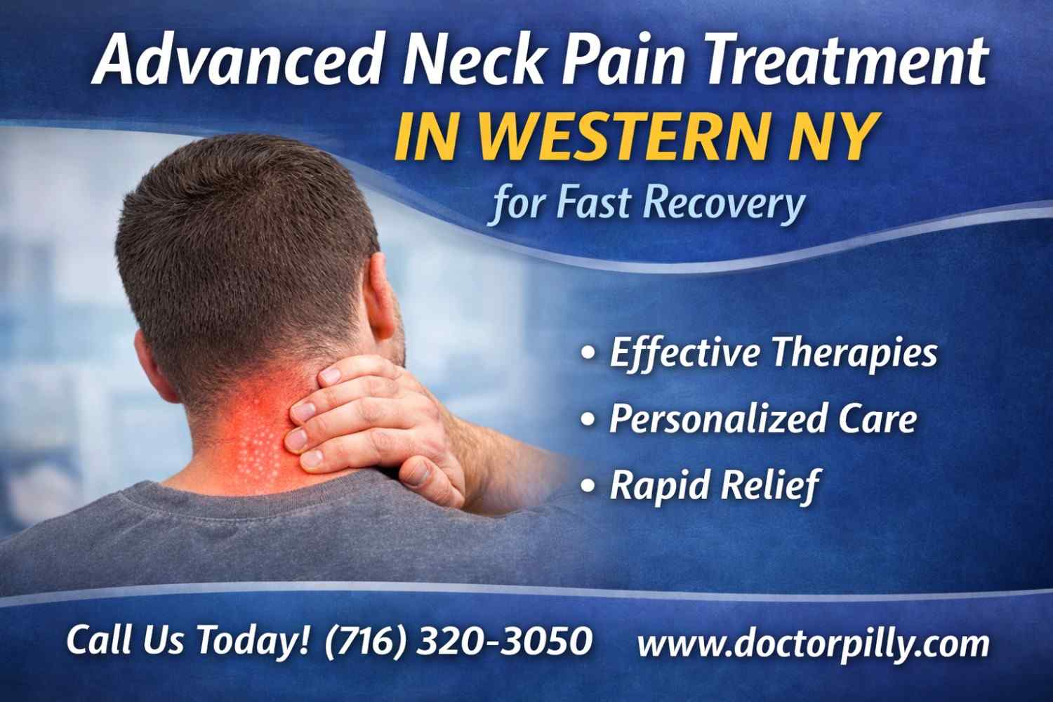 Advanced Neck Pain Treatment in Western NY for Fast Recovery