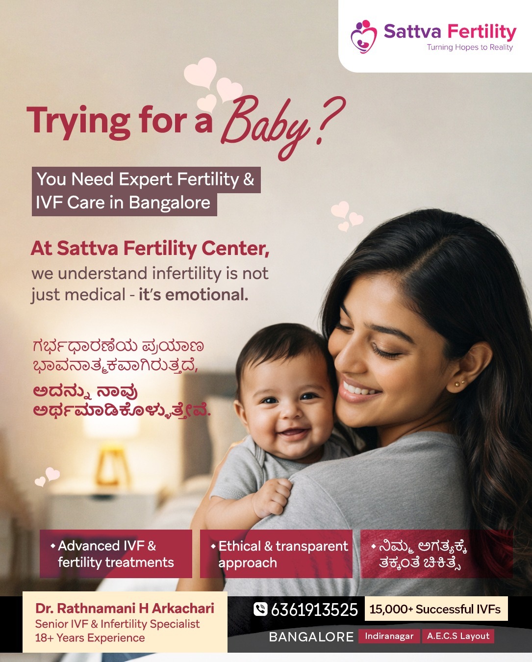 Your Parenthood Journey Starts Here: Expert Fertility Care in Bangalore