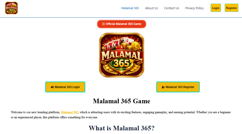 How to Get Started on Malamal 365 Game Easily