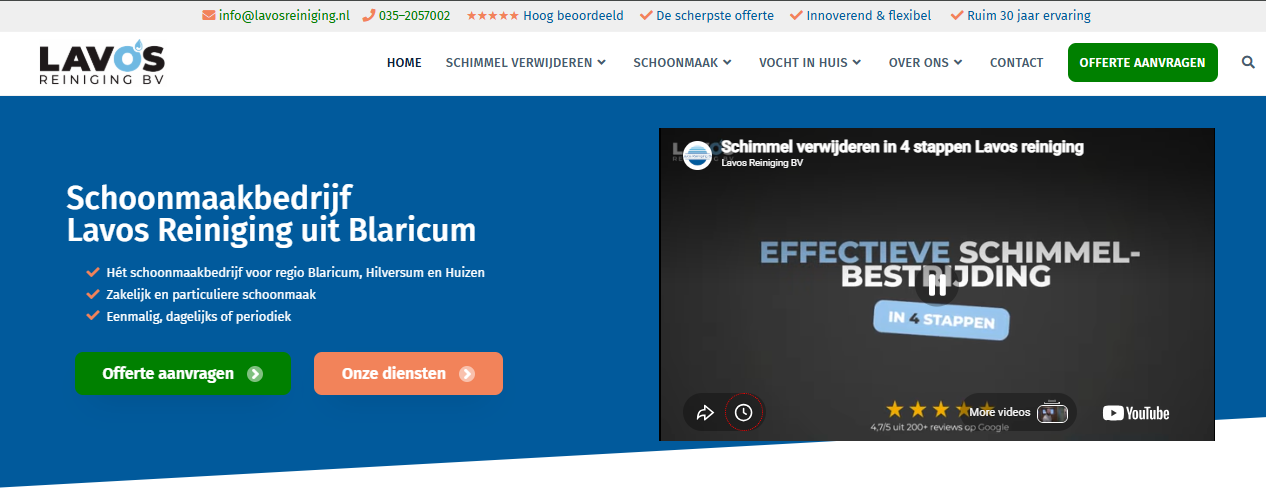 Zo werkt schimmel laten verwijderen stap voor stap