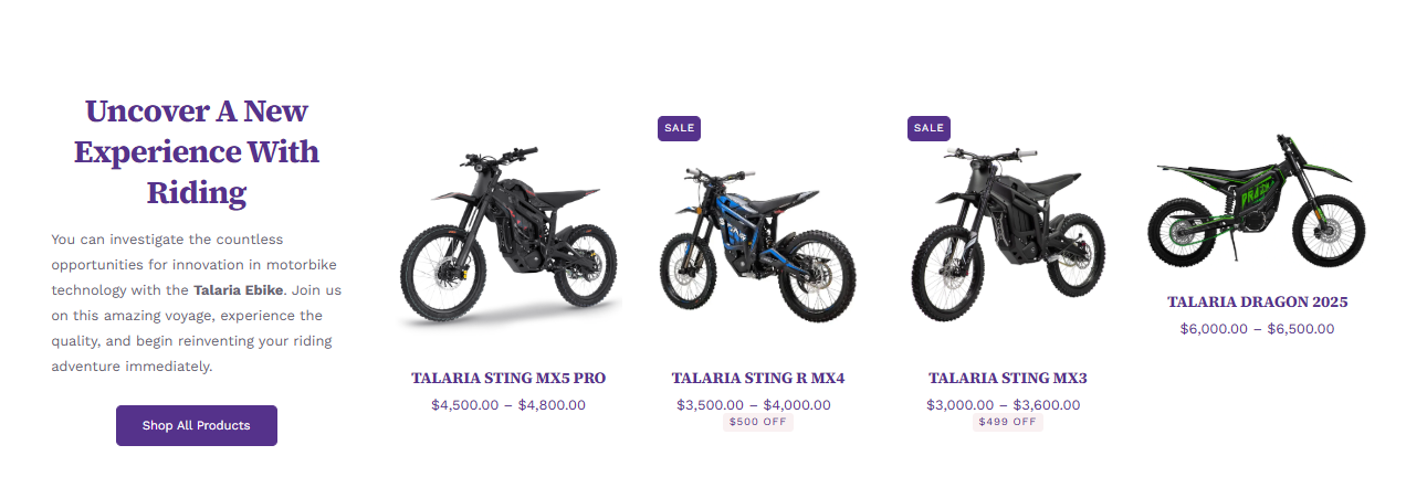 Why Talaria Ebikes USA Are Taking Over the Market