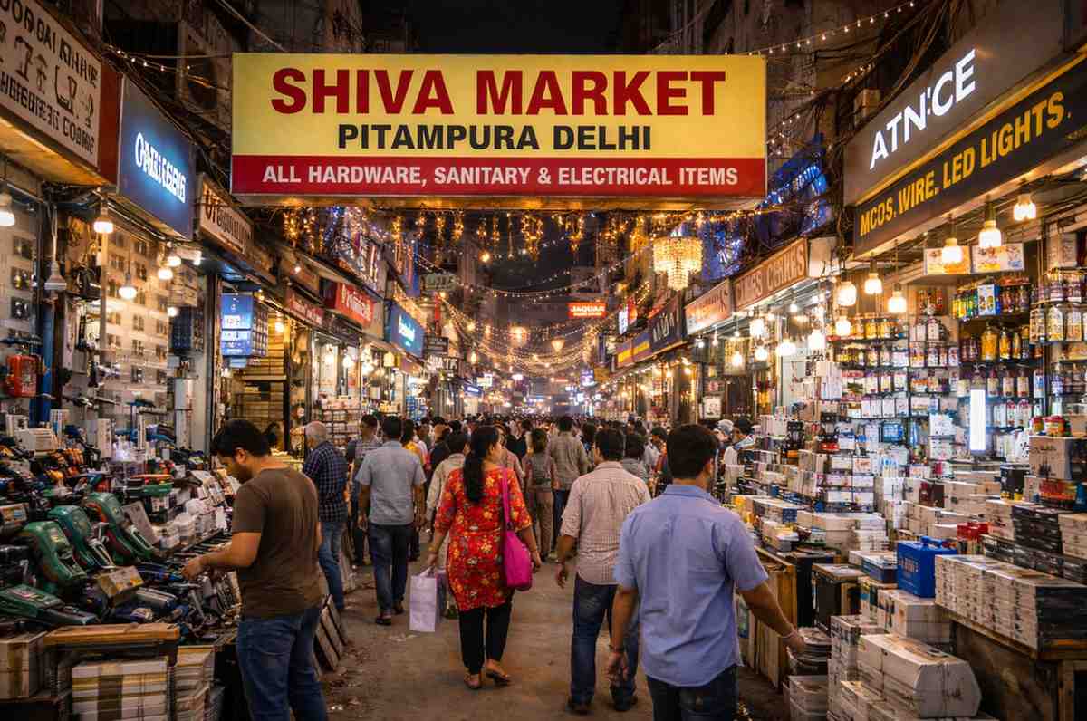 Exploring Shiva Market in Pitampura: A Slice of Everyday Delhi