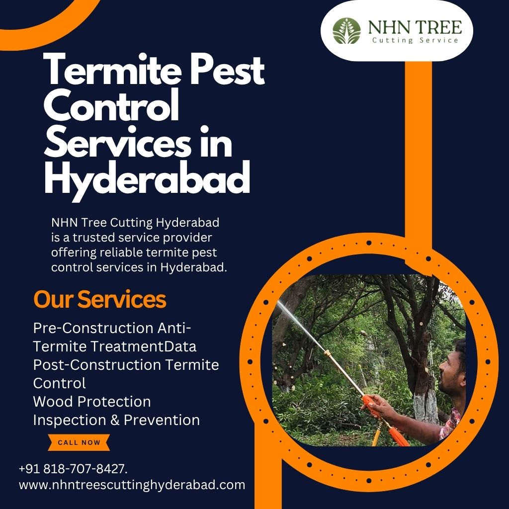 Termite Pest Control Services in Hyderabad – Nhn tree cutting