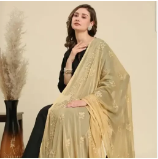 Pashmina Dress Material with Dupatta & Chanderi Cotton Online India
