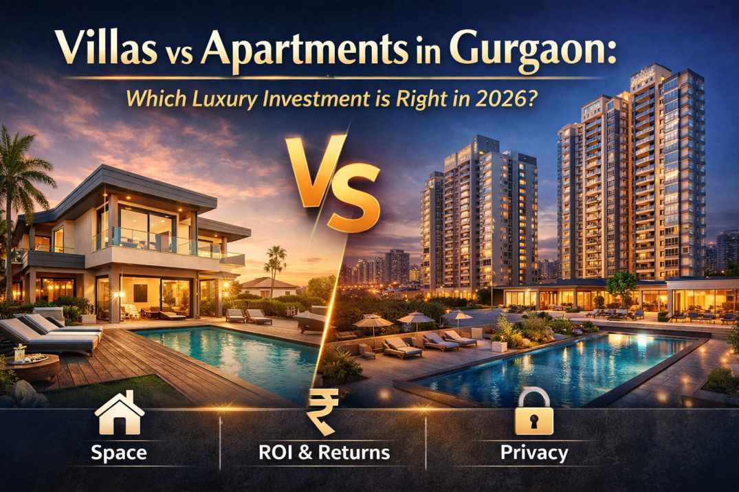 Villas vs Apartments in Gurgaon: Which Luxury Investment is Right in 2026?
