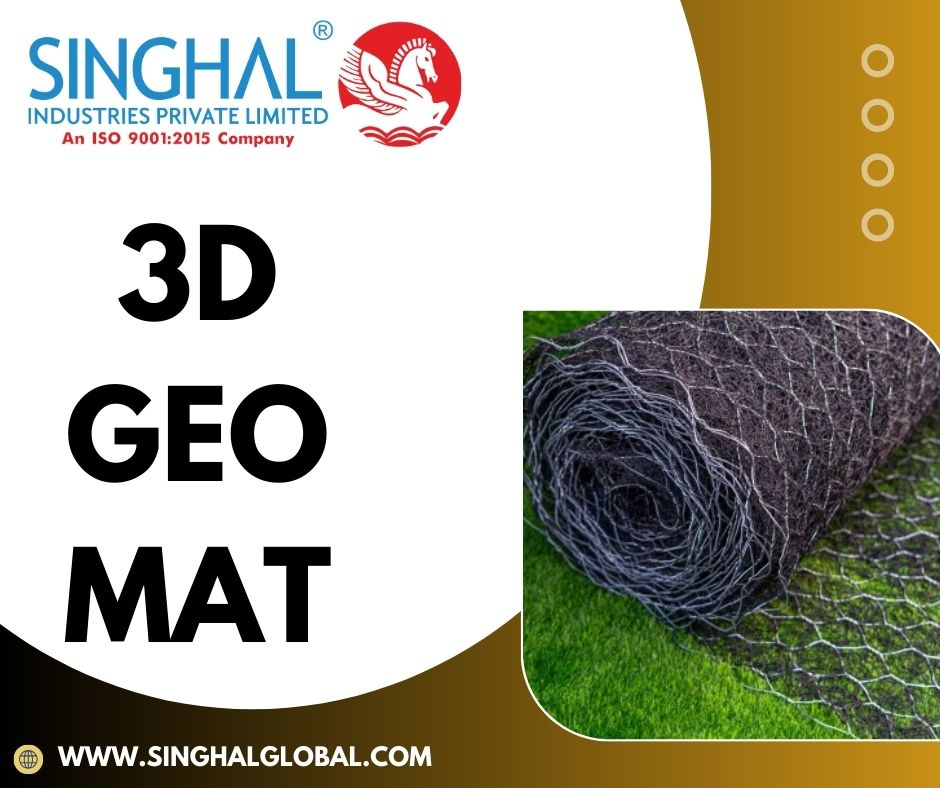 How Does the 3D Geomat Help Vegetation Grow and Maintain Soil Stability