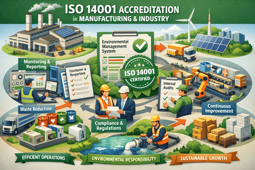 ISO 14001 Accreditation for Manufacturing and Industrial Companies