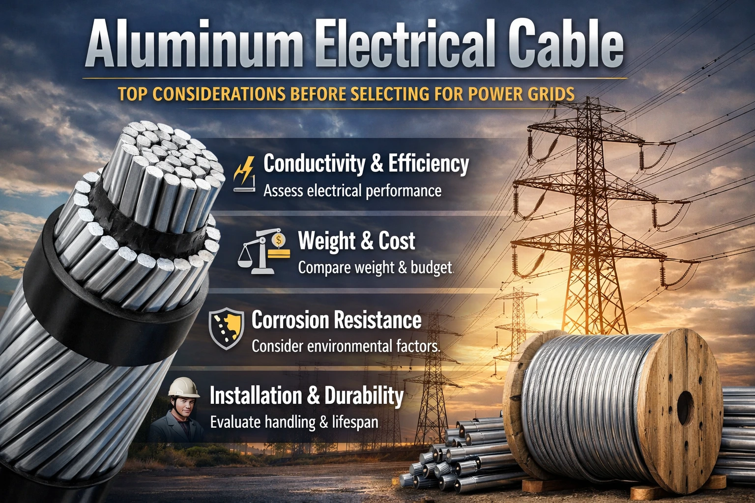 Aluminum Cable in Modern Power Systems: Performance Insights