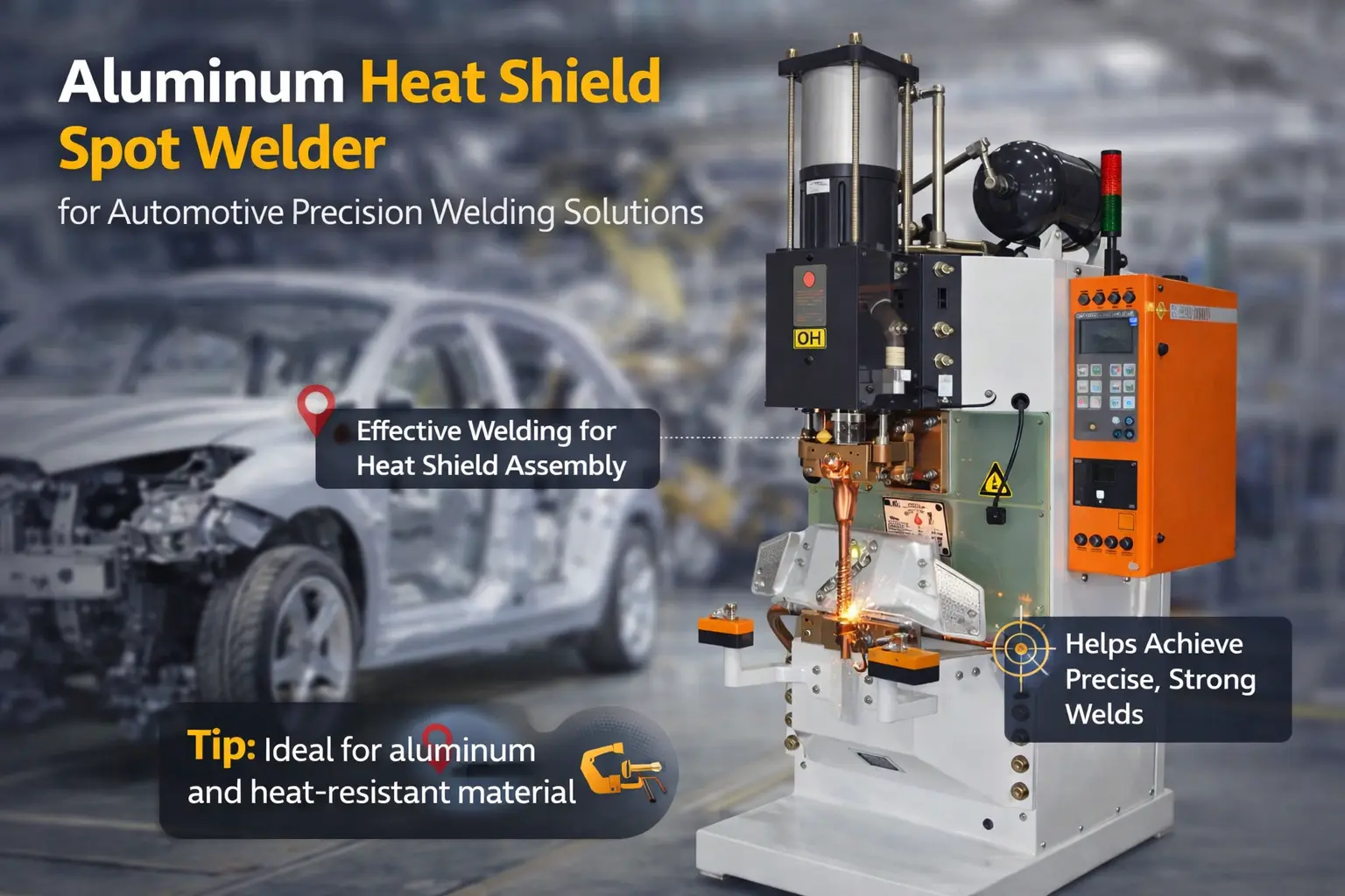 Aluminum Spot Welder: Advanced Resistance Welding Solutions for Modern Manufacturing