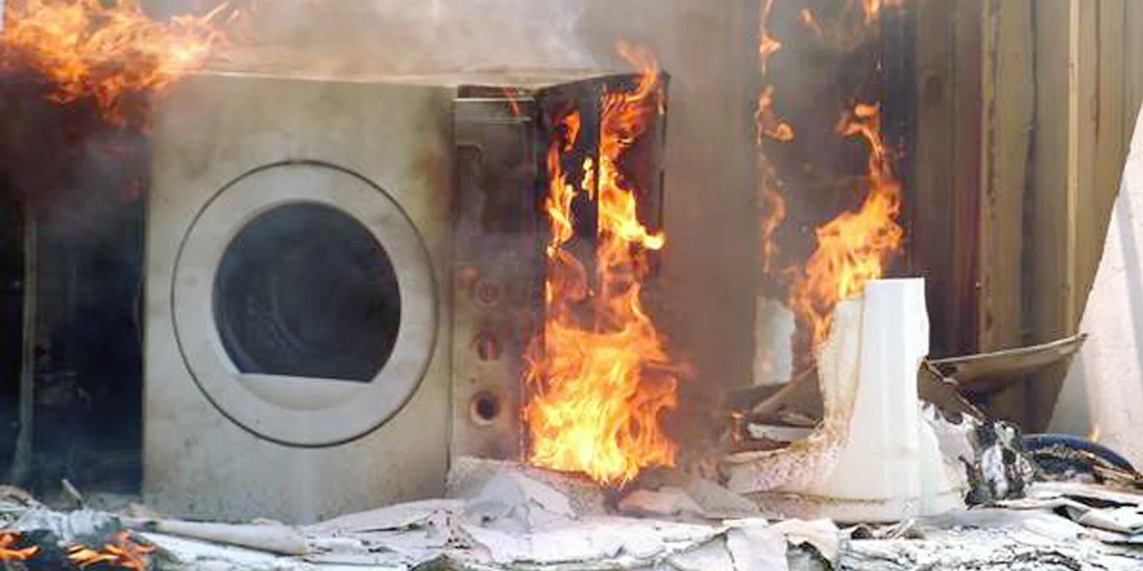 What is the most common cause of dryer fires?