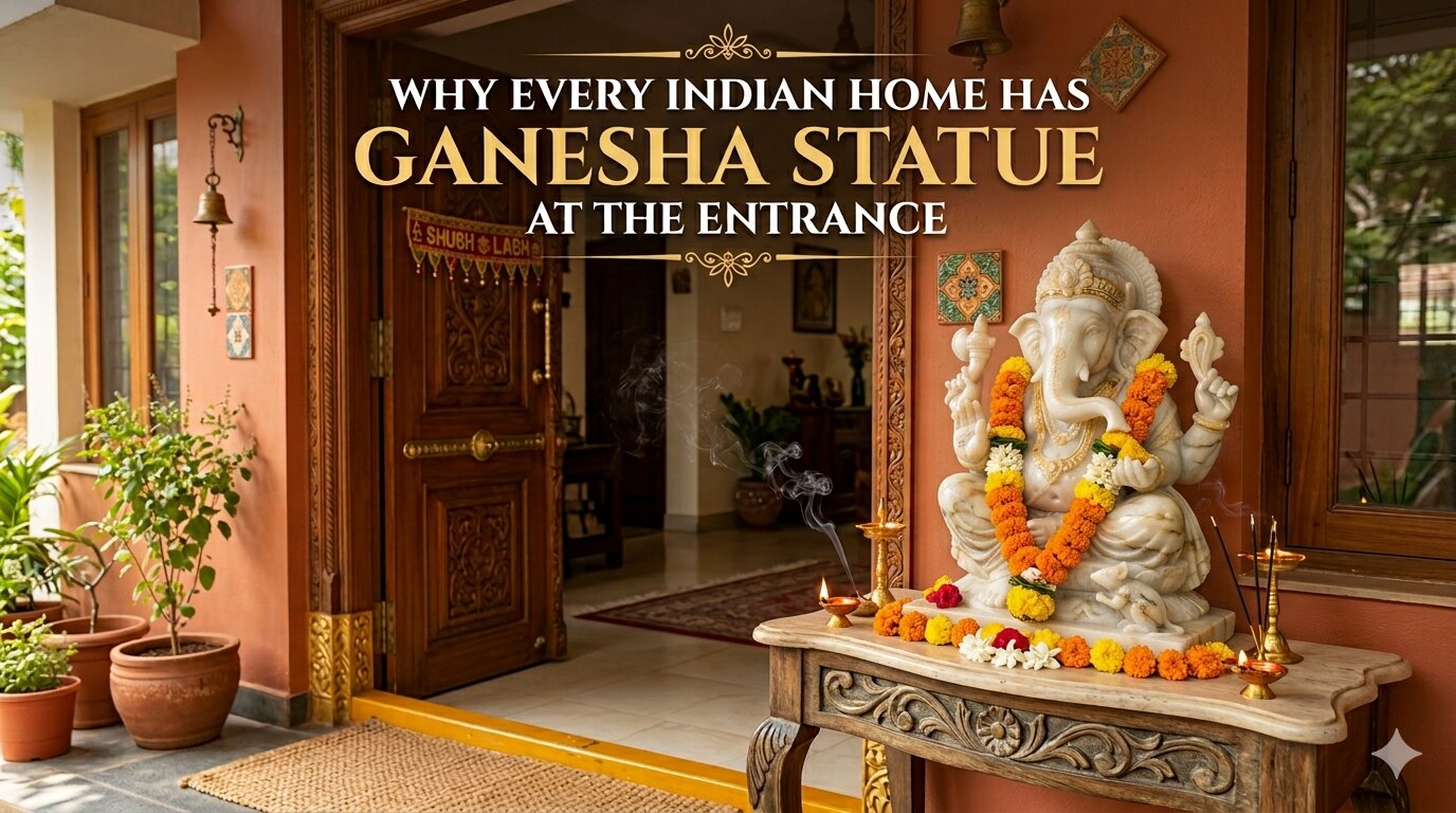 Why Every Indian Home Has Ganesh Statue at the Entrance