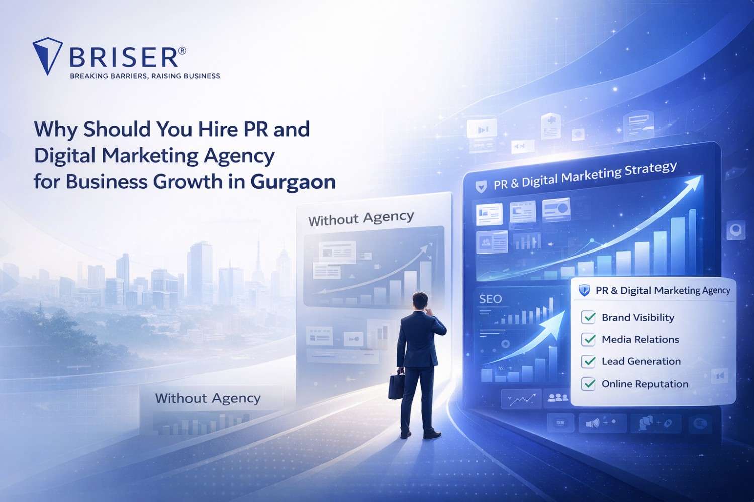 Why Should You Hire PR and Digital Marketing Agency for Business Growth in Gurgaon