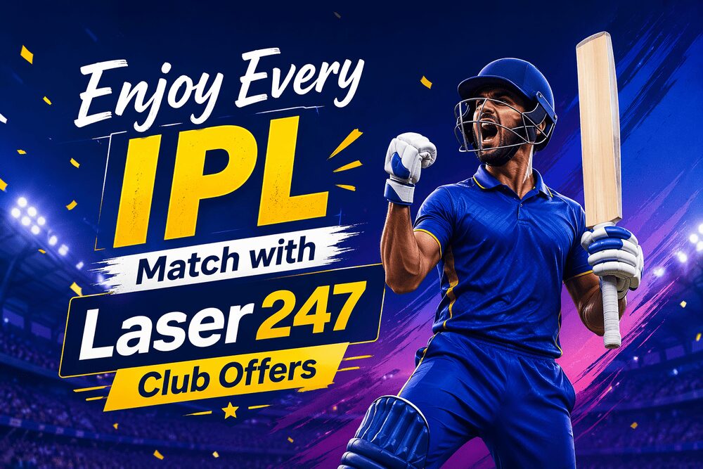 Enjoy Every IPL Match with Laser247 Club Offers
