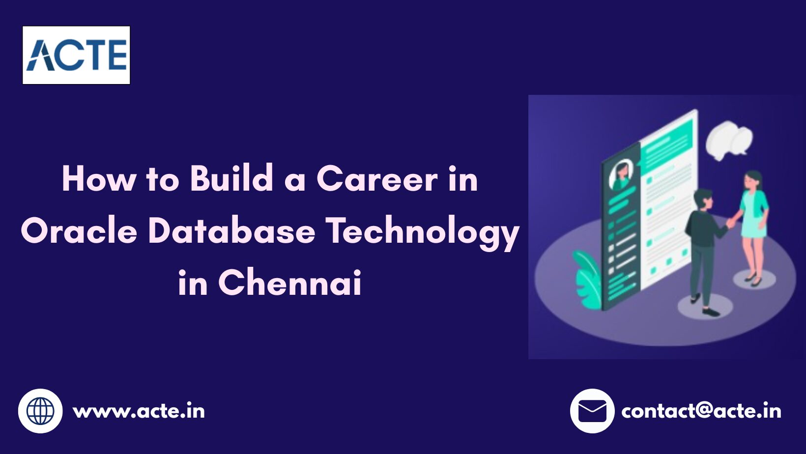 An Easy-to-Follow Guide to Starting a Career in Oracle Database Technology in Chennai