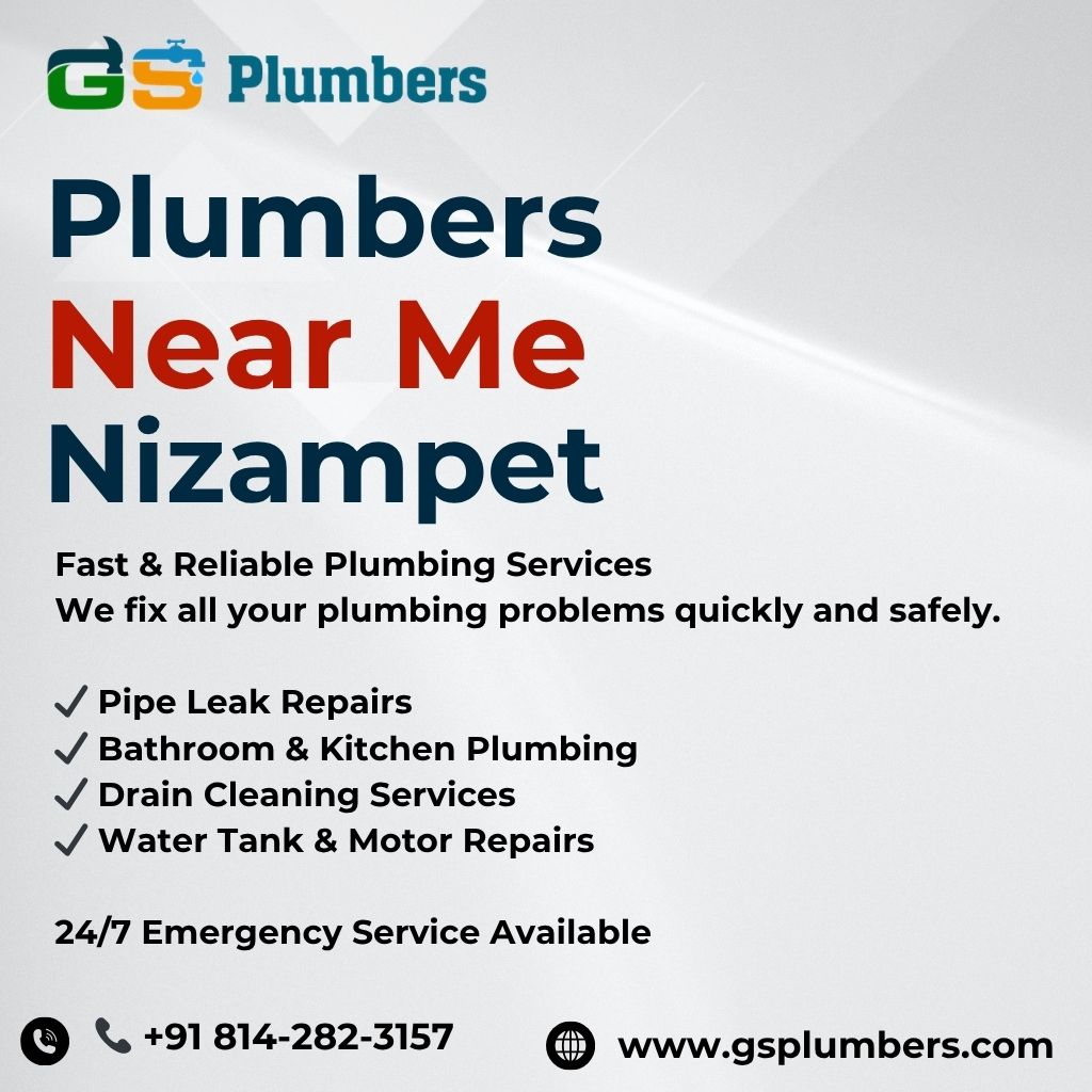 plumbers near me nizampet Hyderabad – Gs Plumbers