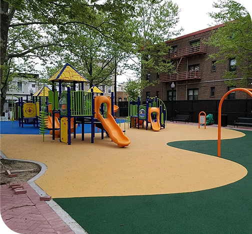 Safe Rubber Playground Surfacing for Modern Play Areas in Maryland