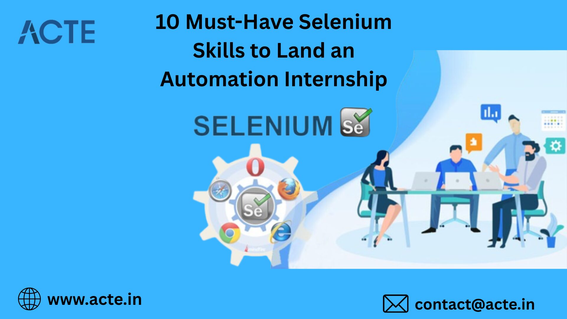 10 Practical Selenium Skills to Impress Automation Testing Recruiters