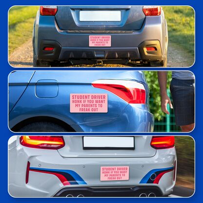 Size Guide: How Big Should a Student Driver Sticker Be?