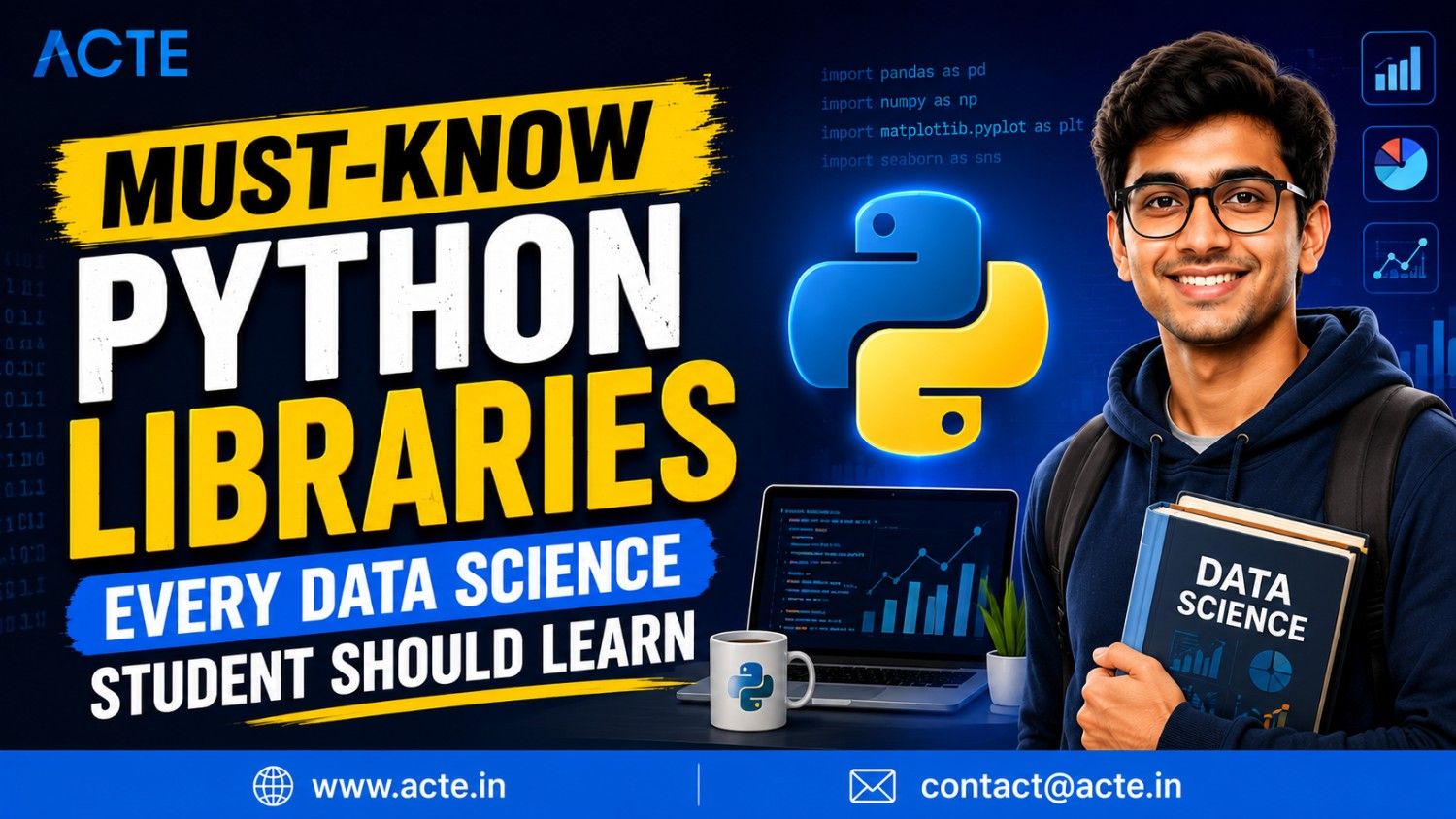 Top Python Libraries Every Data Science Fresher Should Know