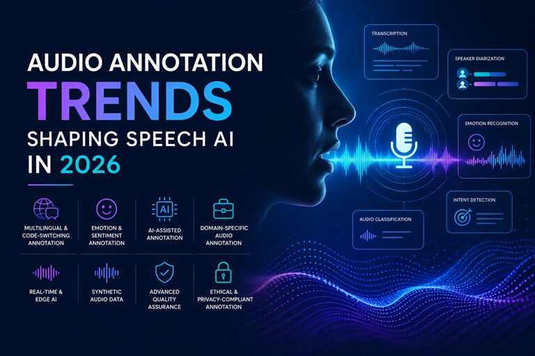 Audio Annotation Trends Shaping Speech AI in 2026