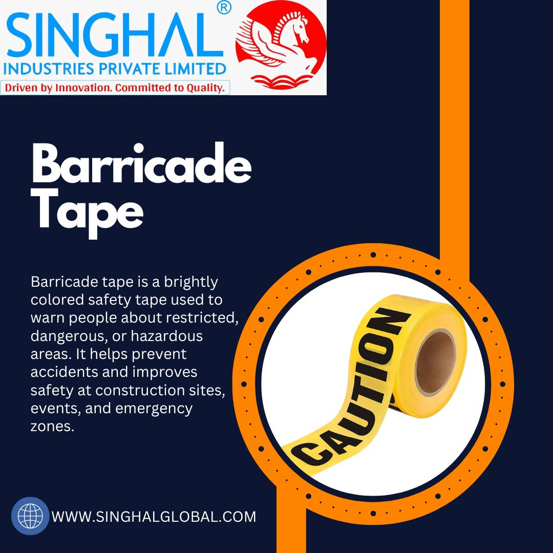 Top Uses of Barricade Tape in Construction and Safety