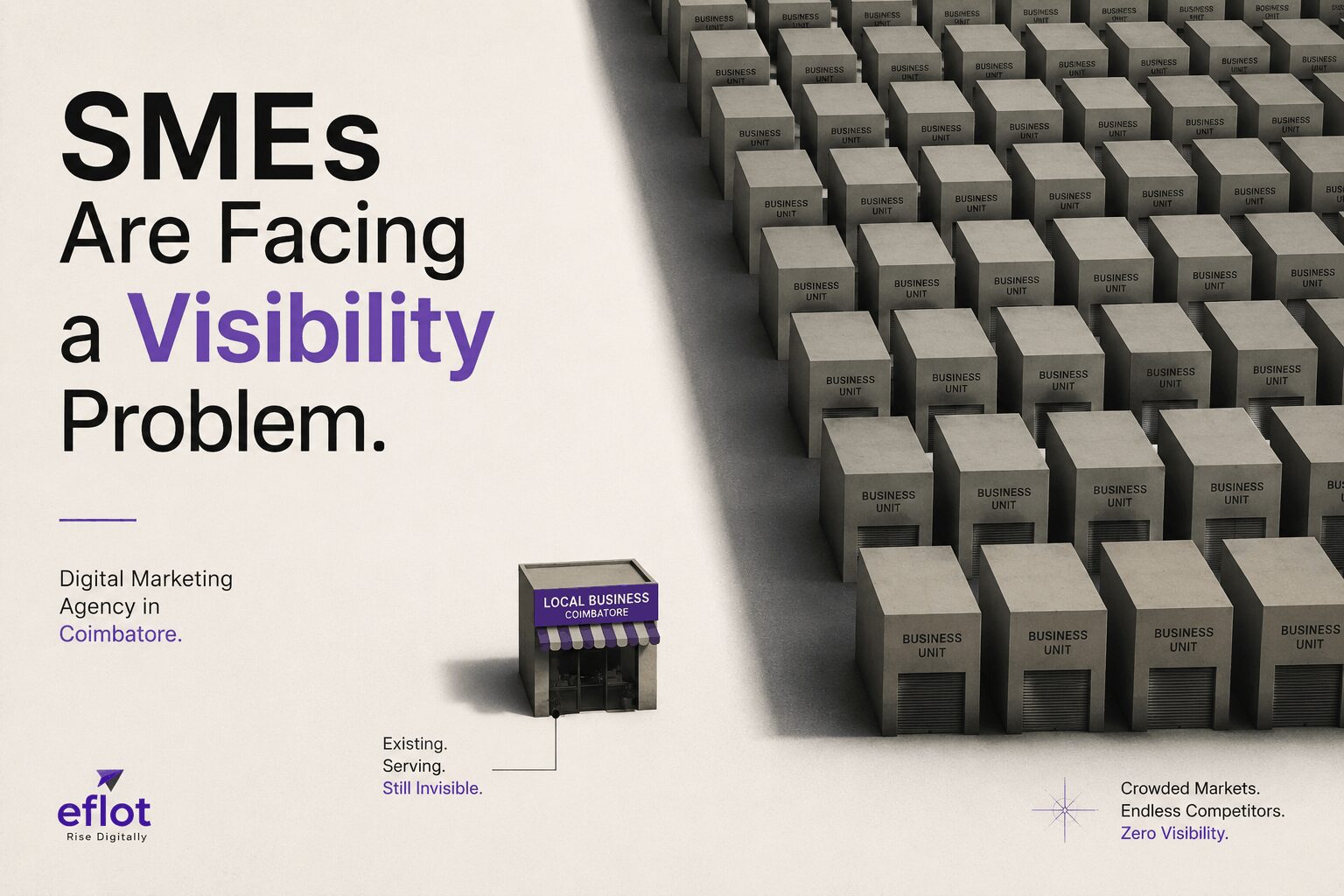 Digital Marketing Agency in Coimbatore: Why SMEs Are Facing a Visibility Problem