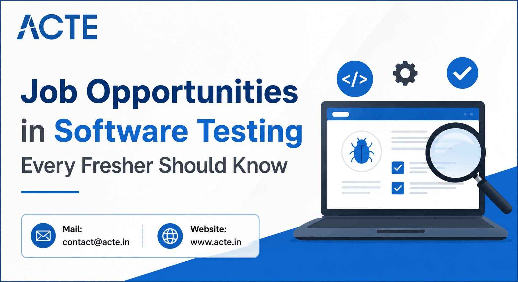 Future-Focused Software Testing Careers for Freshers in the IT Industry